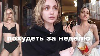 КАК БЫСТРО ПОХУДЕТЬ |  - 5 КГ ЗА НЕДЕЛЮ