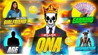 1 MILLION SPECIAL QNA ? GF FACE REVEAL  TOTAL INCOME ? Garena Free Fire