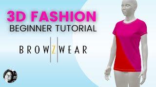 Browzwear 3d Fashion Design Software Beginner Tutorial