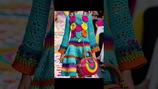 crochet girls dresses#@aroushcrochet