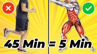 Science Says! 5 Min of these Exercises = 45 Min of Jogging