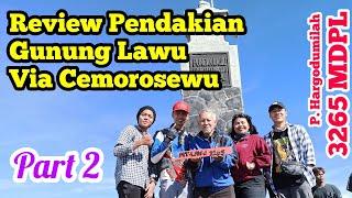 Review Gunung Lawu Via Cemorosewu | Part 2