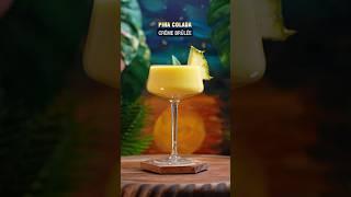 PINA COLADA CRÈME BRÛLÉE!  #bar #cocktail #cocktailbar #pineapple #coconut #pinacolada #drink