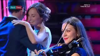 TAEDA La violinista del gruppo musicale TAEDA nel programma TV " TAKE ME OUT" (info 346-2219668)