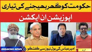 Hakumat Ko Ghar Bhejne Ki Tayari | Ameer Abbas Exclusive Talk | Breaking News