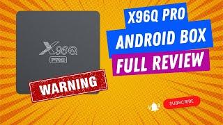 X96Q Pro Android TV Box | Full Review | اردو / हिंदी` | Urdu / Hindi