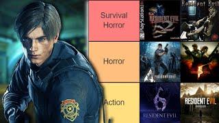 I Ranked Every Resident Evil From How Scary They Are