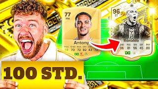 FC 25: ich VERBESSERE 100 STUNDEN den ACCOUNT eines ZUSCHAUERS 