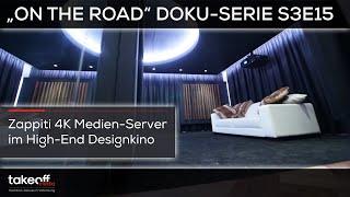 Staffelfinale im Design Traumkino mit 4K Medienserver - Heimkino Doku-Serie "on the road" S3E15