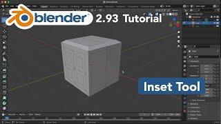 How to Use The Inset Tool in Blender 2.93