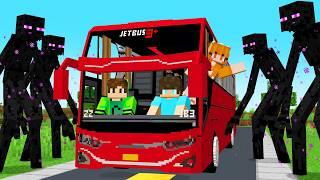 FIZ A MAIOR VIAGEM DE ÔNIBUS COM OS AMIGOS NO MINECRAFT