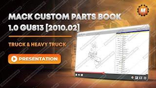 Testing New MACK CUSTOM PARTS BOOK 1.0 GU813 [2010.02]