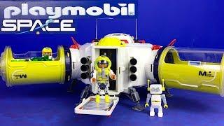 UNBOXING PLAYMOBIL MARS MISSION SPACE STATION WITH ASTRONAUTS & ROBOT