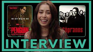 CRISTIN MILIOTI INTERVIEW about her first role ever in THE SOPRANOS & now owning it in THE PENGUIN