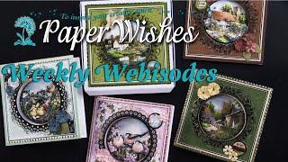 Decoupage Cards by Hunkydory - Paper Wishes Weekly Webisodes | PaperWishes.com