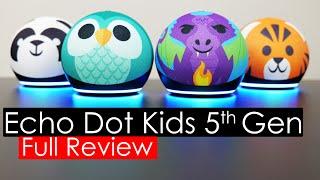 Echo Dot Kids 5th Gen vs 4th Gen | Full Review with Amazon Kids+