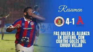 La gran noche del Chiqui Villar | Resumen FAS 4-1 Alianza | Jornada 21 | Apertura 2024