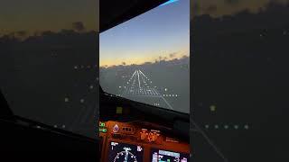 finale rwy 27 de Bristol vent de 22 à 30Kt #737 #homecockpit #flight_simulator