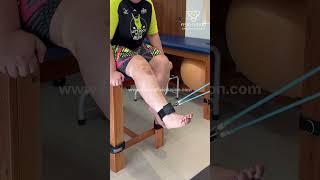Fortalecimento de flexores dos joelhos em pós-operatório de LCA. #fisioterapia #posoperatorio #lca