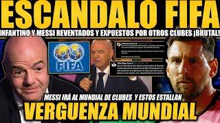 ESCÁNDALO MUNDIAL ¡CLUBES EXPONEN A MESSI Y FIFA! FRAUDE Y CORRUPCIÓN EN EL MUNDIAL DE CLUBES