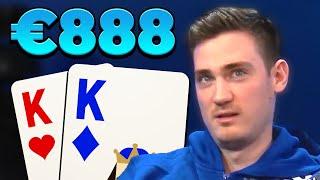 The Most DISGRACEFUL NITROLL of My Life?! | €888 Main Event 888poker LIVE Madrid