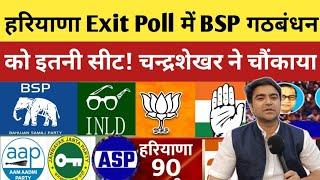 हरियाणा के Exit Poll में BSP गठबंधन को इतनी सीट, चन्द्रशेखर ने किया हैरान!