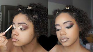 Quick And Easy Smoked Neutral Eyeshadow + Eyeliner | Nikki Harrison