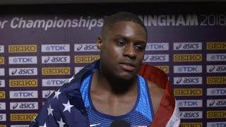 WIC 2018 Birmingham - Christian Coleman USA 60 Metres Men Gold