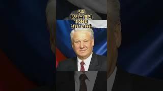 20세기이후 러시아를 가장 오래 통치한 지도자 Top 11