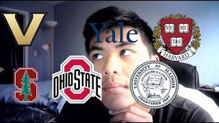 COLLEGE DECISION REACTIONS 2022 (IVY LEAGUE AND TOSU???)