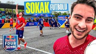 SOKAK FUTBOLU OYNADIM! (Red Bull Four 2 Score) @samettkocabas