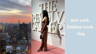 nyfw vlog // revolve gallery, exploring the city, content creating, visiting college friends