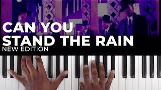 How To Play "CAN YOU STAND THE RAIN" By New Edition | Piano Tutorial (R&B Soul)