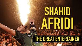 Shahid Afridi – an all-round entertainment package