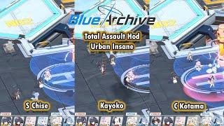 Blue Archive Global - Total Assault HOD Urban Insane (Late Oct'24)