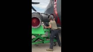 MAFFS II - Modular Airborne Firefighting System Tank Loads Into a 302nd Airlift Wing C-130