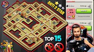 TOP 15 TH16 ANTI 2 STAR BASE LINK| TH16 PUSHING BASE LINK|TH16 ANTI ROOT RIDER BASE| ANTI FIREBALL