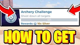 How To GET ARCHERY CHALLENGE QUEST In Roblox The Games Event!