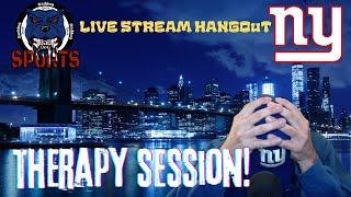 New York Giants Live Talk; Therapy Session. Is It Time For The New York Giants To Tank?