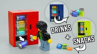 Working LEGO Vending Machines - How To Build