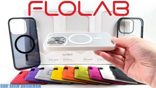 FLOLAB Surtect iPhone 15 Pro Case: 13 Ft Drop Protection, Customizable, Great with MagSafe SnapGrip!