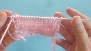 Easy peasy  knitting pattern.