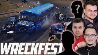 Dawno Się Tak Nie UŚMIALIŚMY  Zniszczenia EXTREM  WRECKFEST Z EKIPĄ *MULTIPLAYER*  MafiaSolecTeam