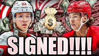 DETROIT RED WINGS SIGN MORITZ SEIDER TO A 7-YEAR CONTRACT: STEVE YZERMAN DOES IT AGAIN