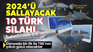 2024'ü sallayacak 10 Türk silah ve aracı: Dünyada bir ilk ile TSK'nın yıkıcı gücü olacaklar