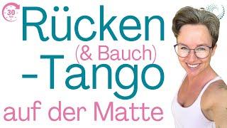 für Rücken, Beckenboden & Figur-  Rückentango auf der Matte