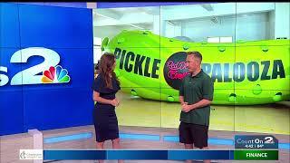 Talking Pickle Palooza with Hanna Powers on News 2