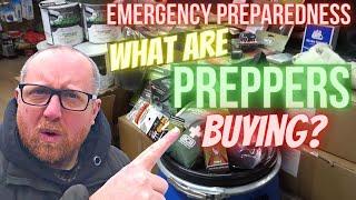 You won't believe what PREPPERS are buying at the BUG OUT