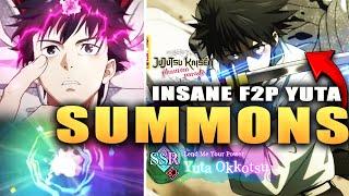 *NEW* YUTA 140 F2P SUMMONS & SO MANY SSR`S!!!!! (Jujutsu Kaisen Phnatom Parade)