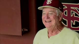 Pre-game tribute at Mike Martin's final home game